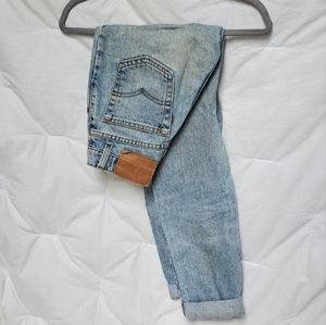 Levi's red tab mom jeans